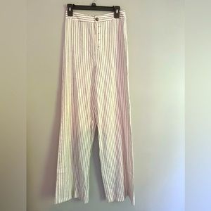 Antonio Milani pinstripe summer dress slack size 2